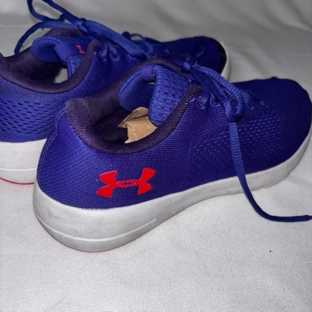 Under Armour Pursuit Purple Pink Running Shoes Womens 6.5 Sneakers 3021969-500 - Picture 7 of 8